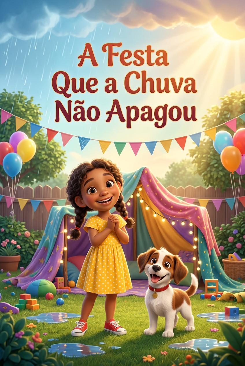 Capa do livro A Festa Que a Chuva Não Apagou