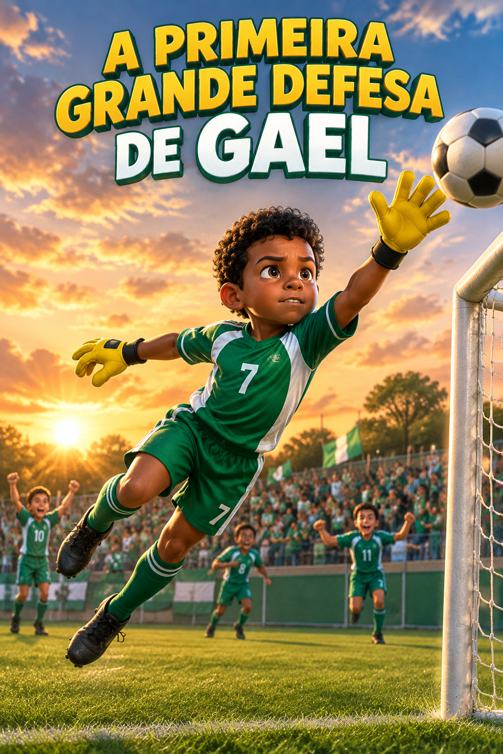 Capa do livro A Primeira Grande Defesa de Gael